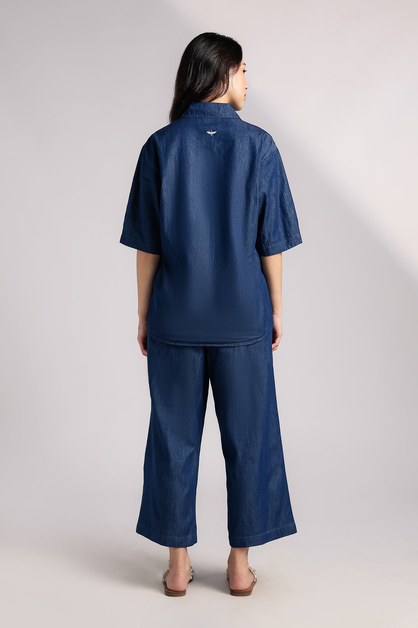 Denim Love Co-Ord Set - Antaraa Studio