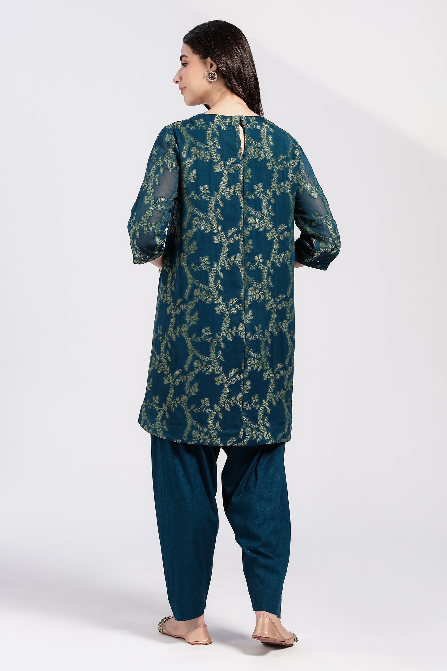 Mayur Brocade Kurta Set