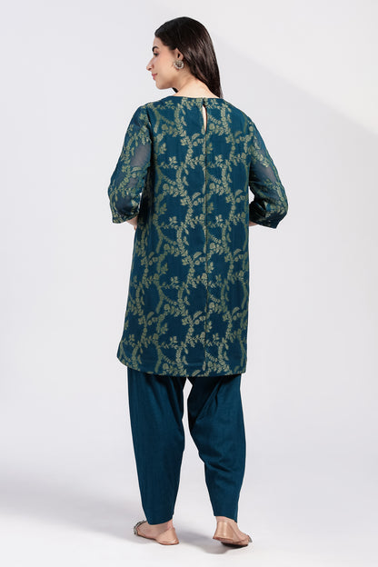 Mayur Brocade Kurta Set