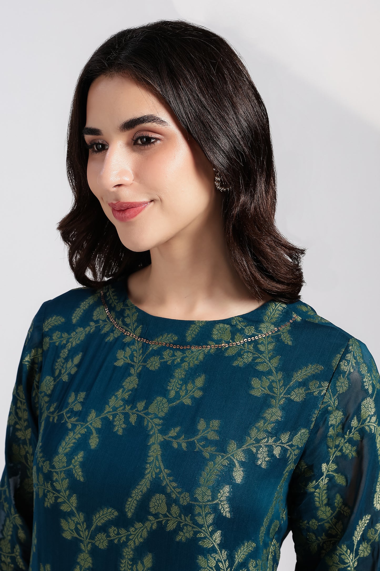 Mayur Brocade Kurta Set