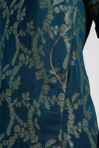 Mayur Brocade Kurta Set