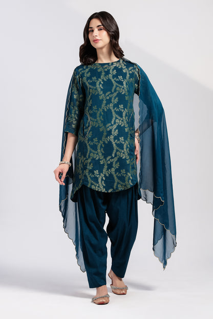 Mayur Brocade Kurta Set