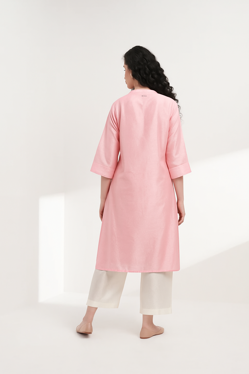 Gulab Chanderi Co-ord Set