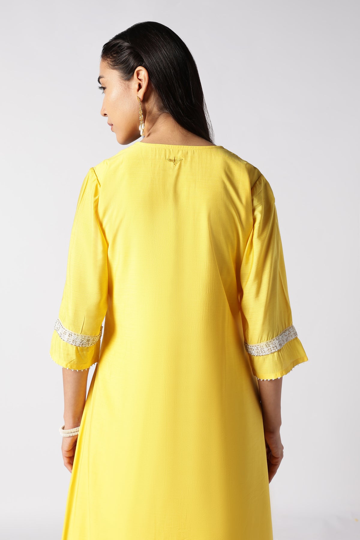 Citrine & Pearls Kurta Set