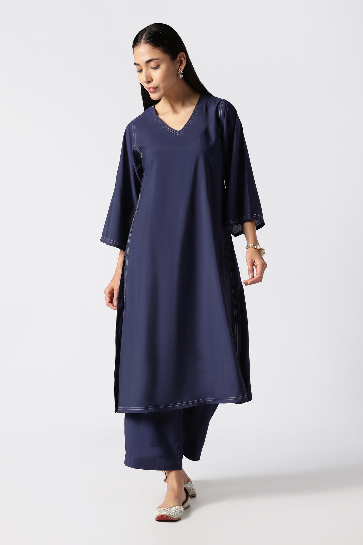 Night Sapphire Kurta Set