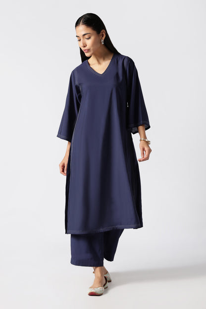 Night Sapphire Kurta Set