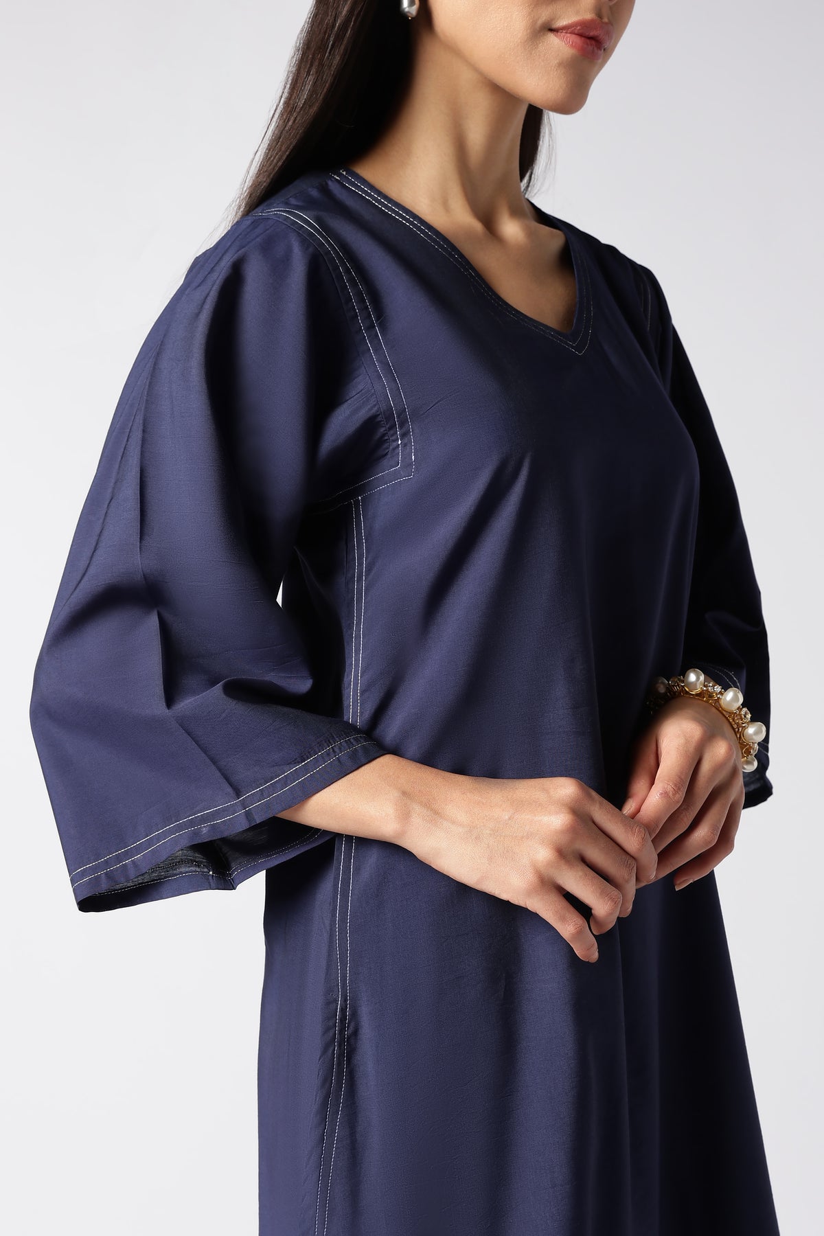 Night Sapphire Kurta Set