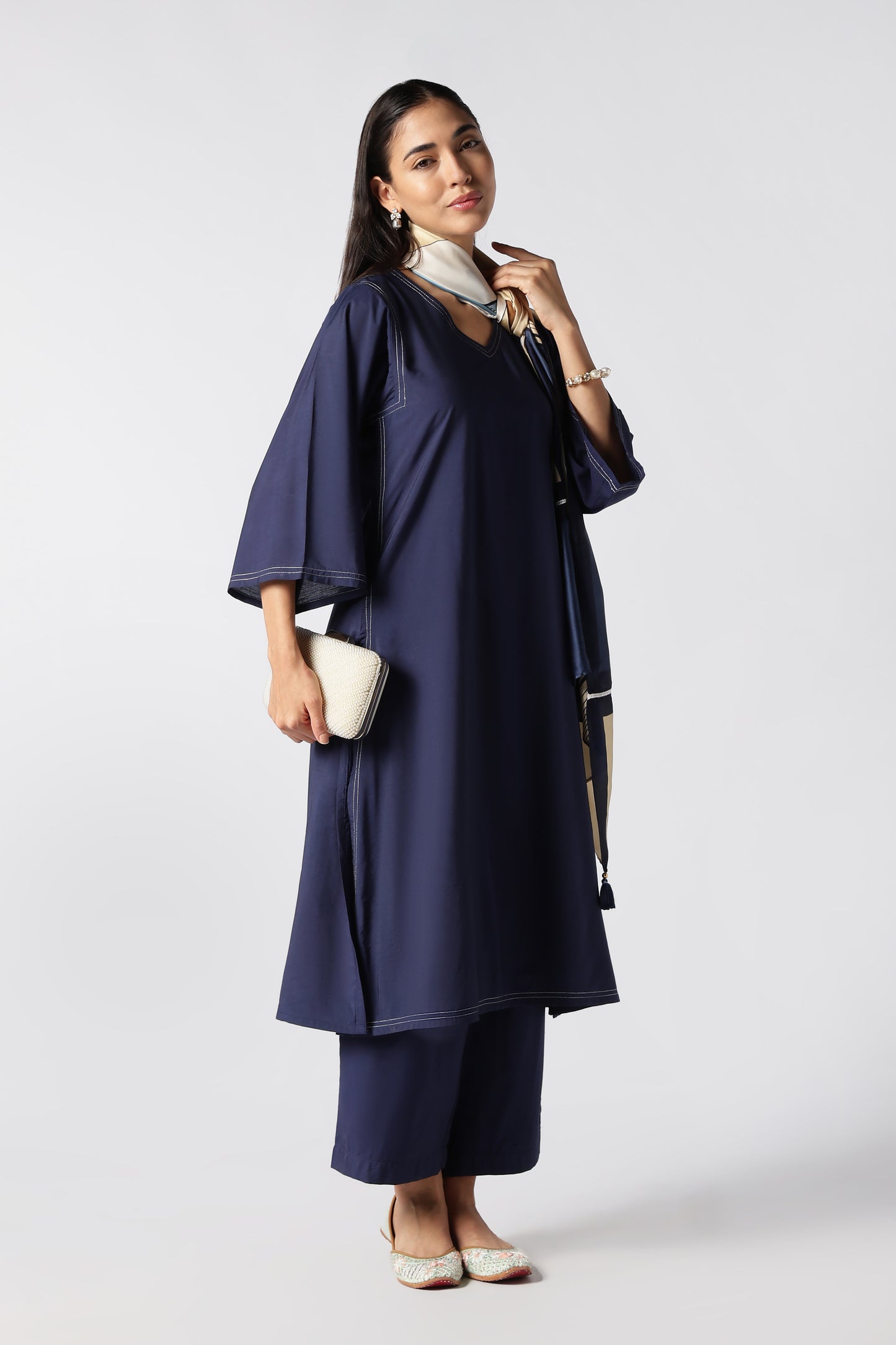Night Sapphire Kurta Set