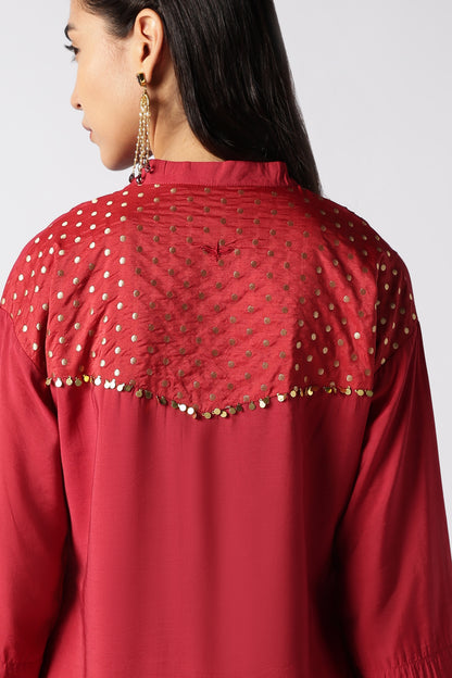 Ruby Kurta set