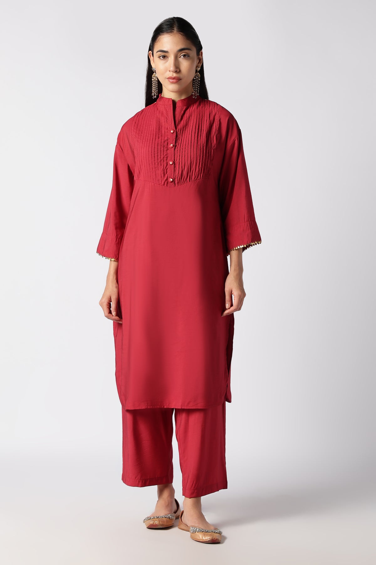 Ruby Kurta set