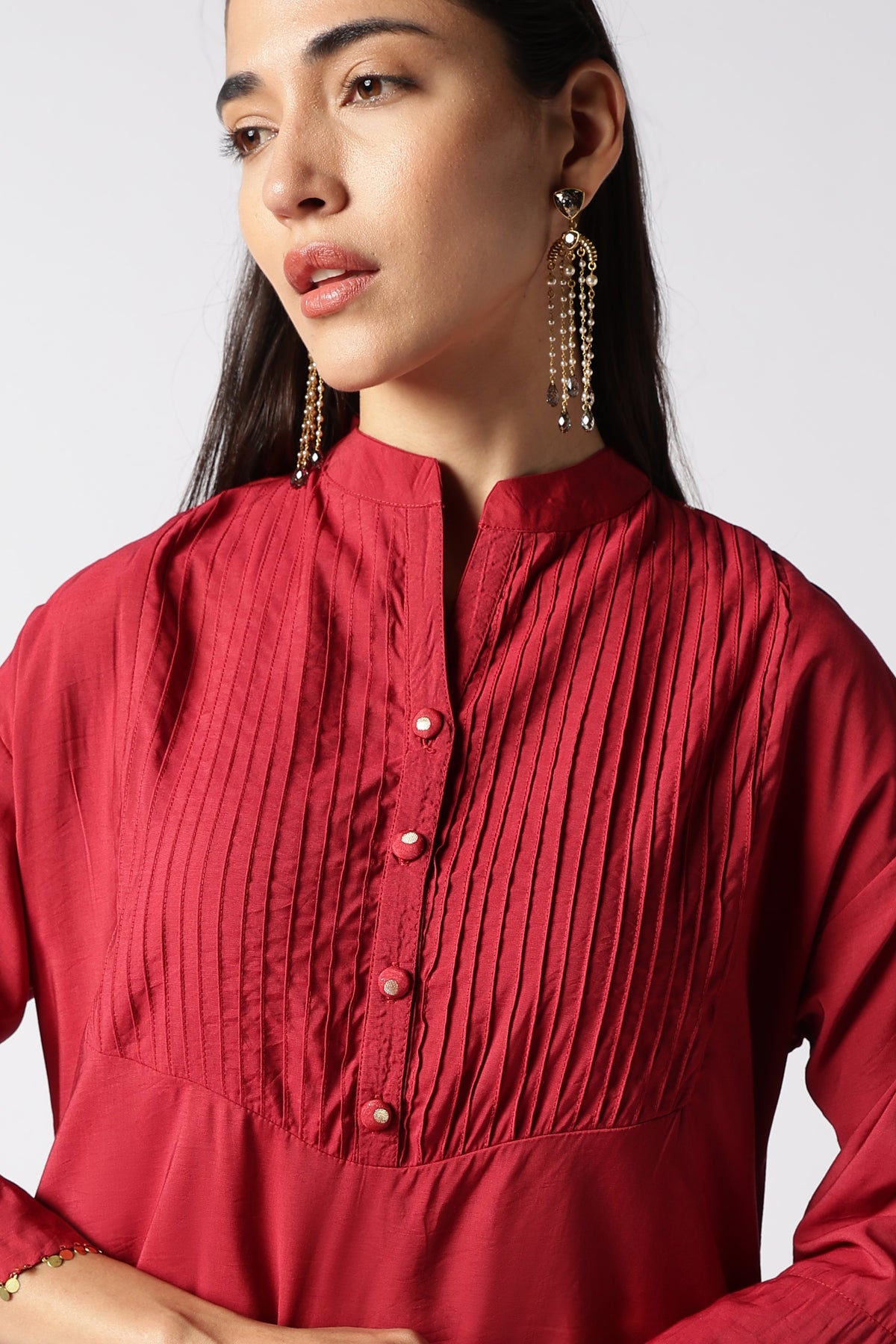Ruby Kurta set