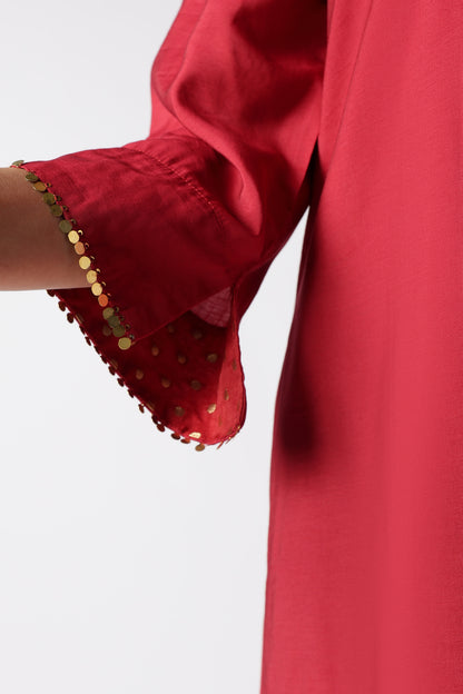 Ruby Kurta set