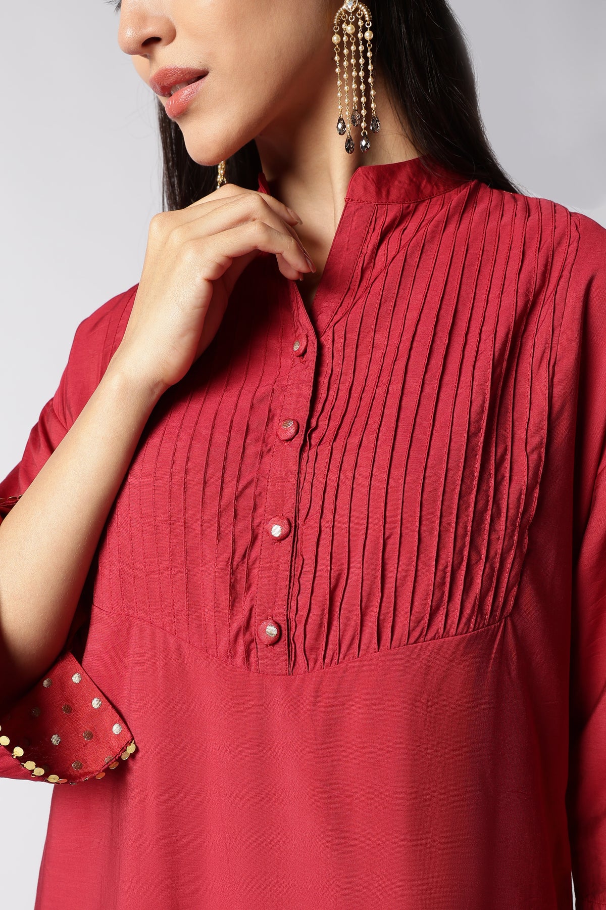 Ruby Kurta set