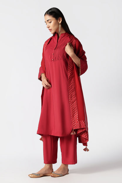 Ruby Kurta set