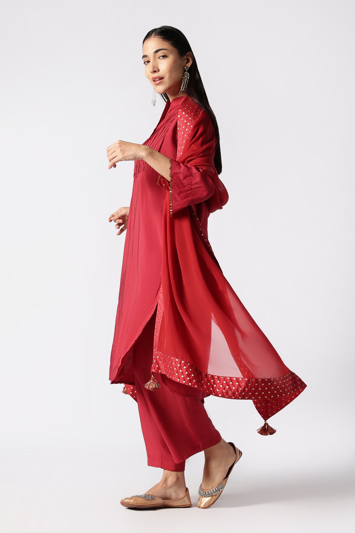 Ruby Kurta set