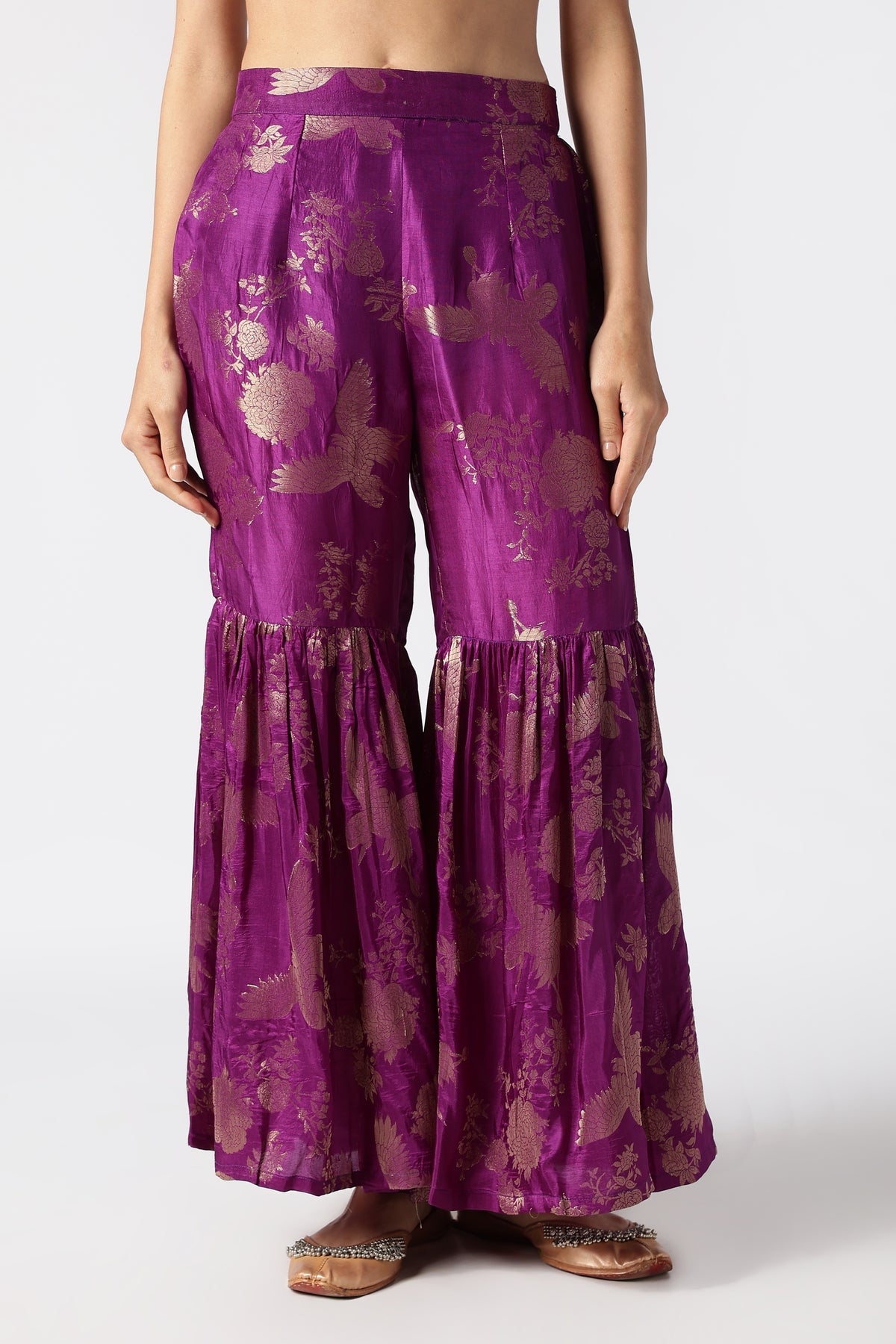 Amethyst Sharara Set