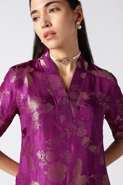 Amethyst Sharara Set