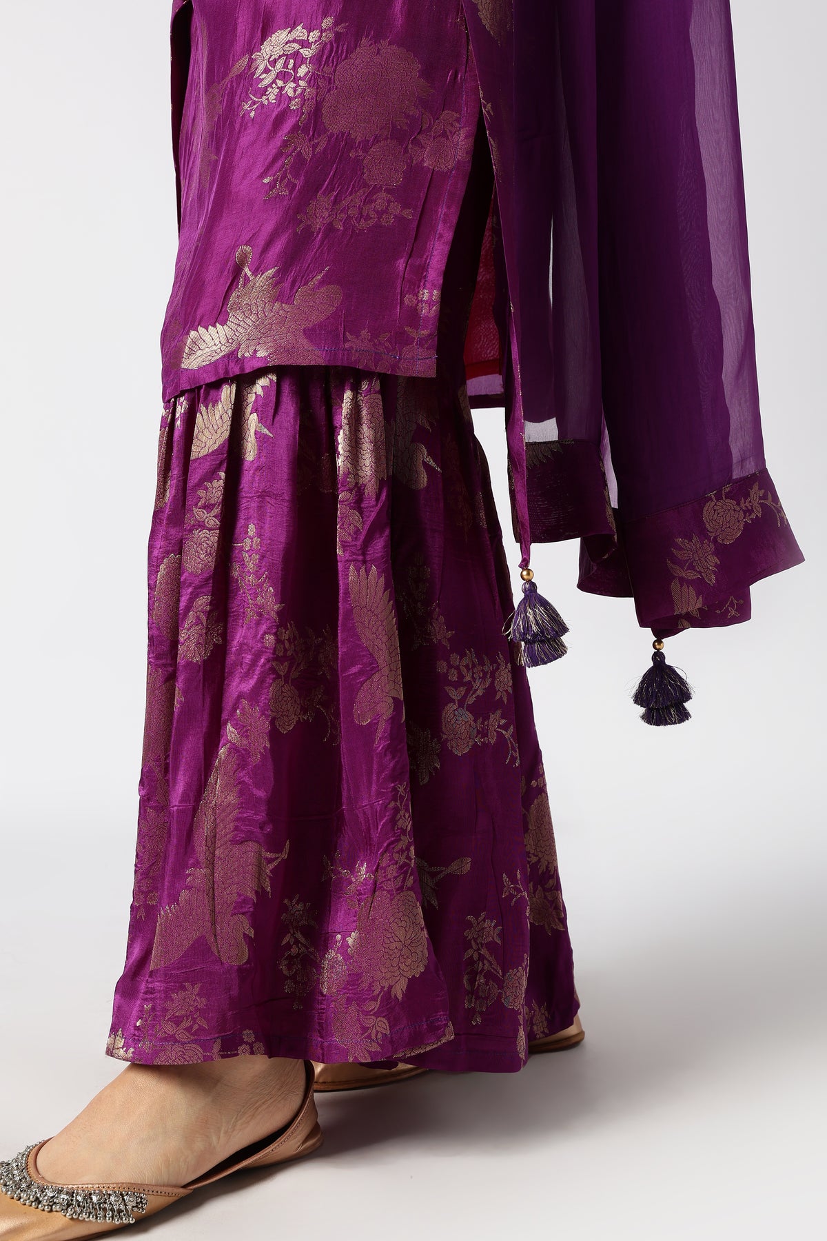 Amethyst Sharara Set