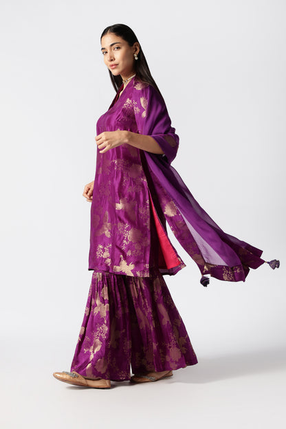 Amethyst Sharara Set