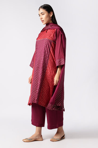 Ruby & Amethyst Kurta set